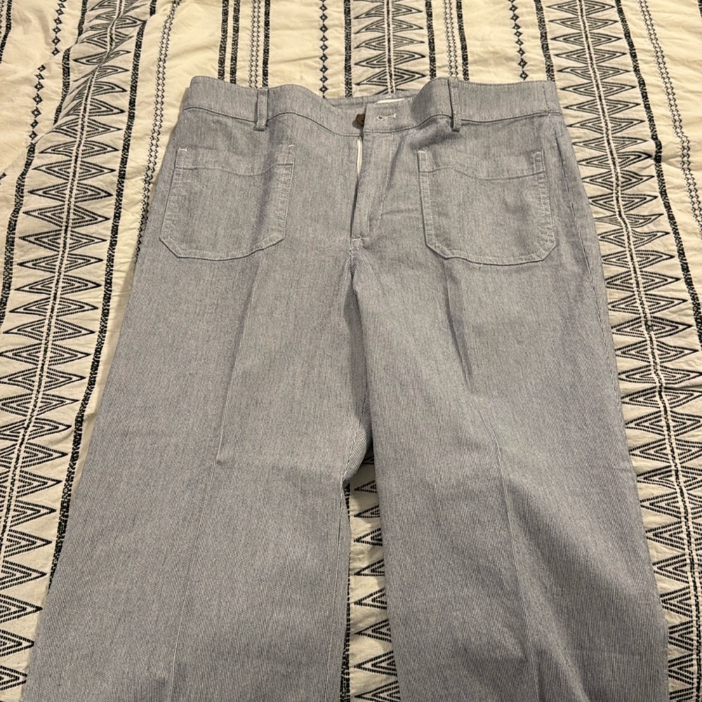 JCrew pinstripe pants, size 30P